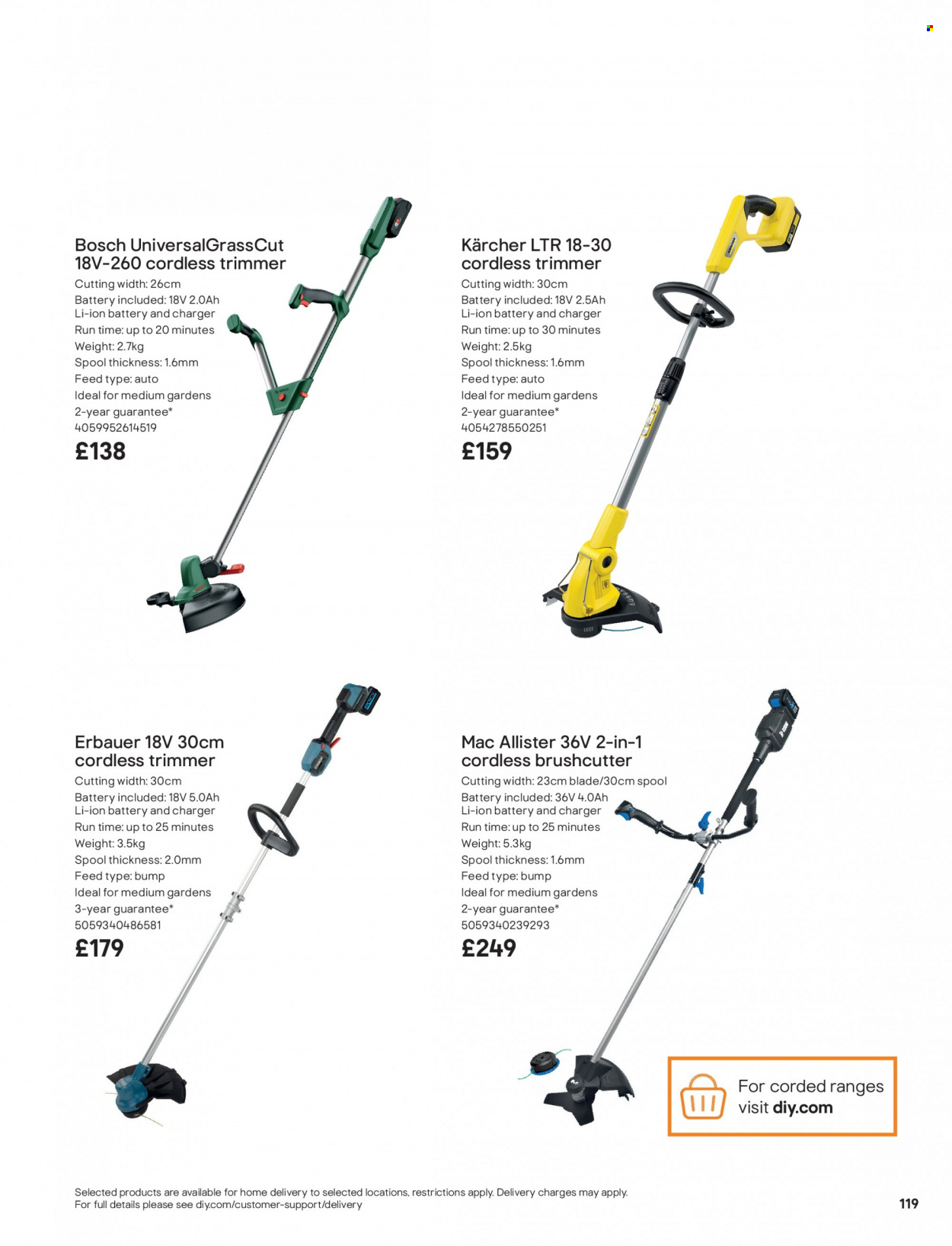 B&Q offer. Page 119