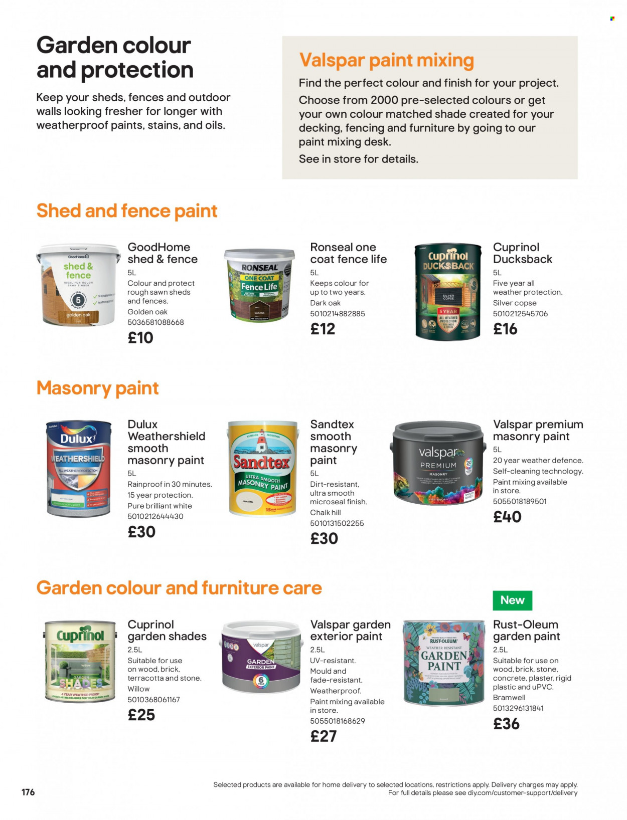 B&Q offer. Page 176