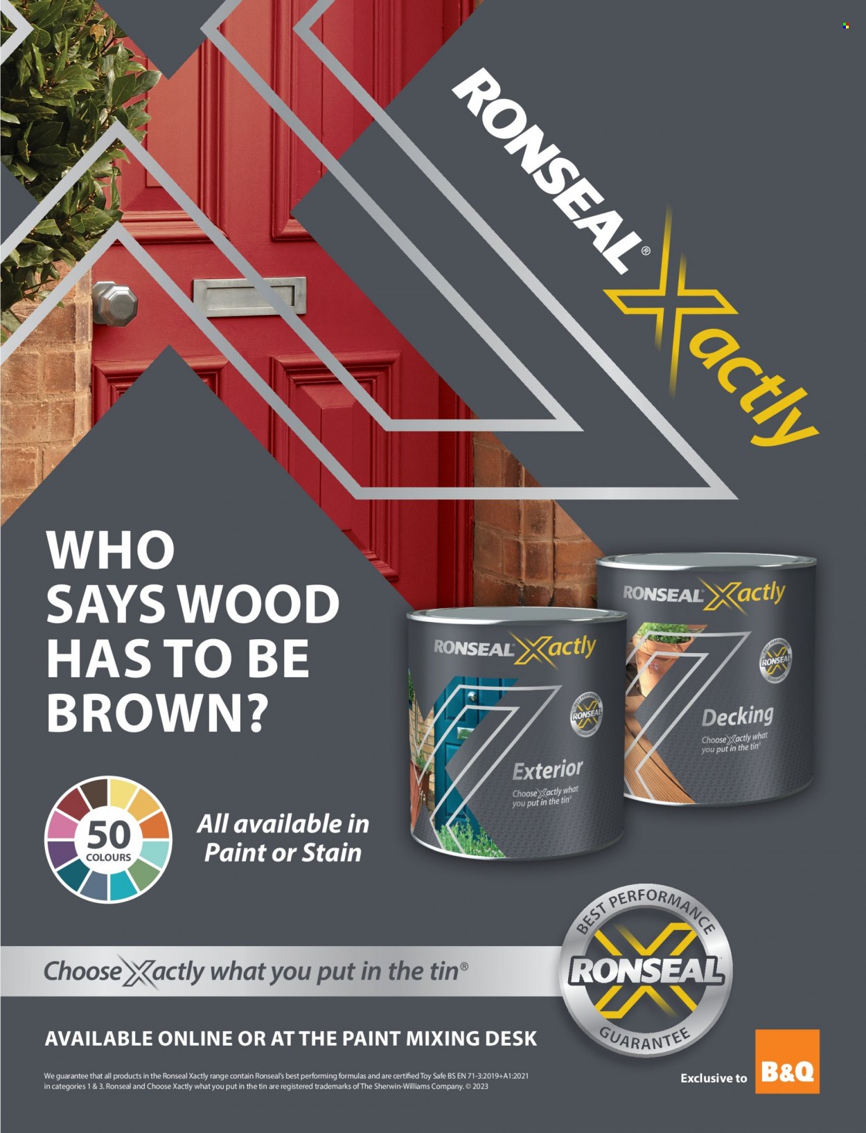 B&Q offer. Page 177