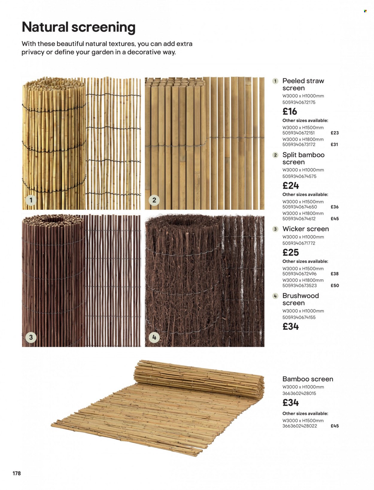 B&Q offer. Page 178