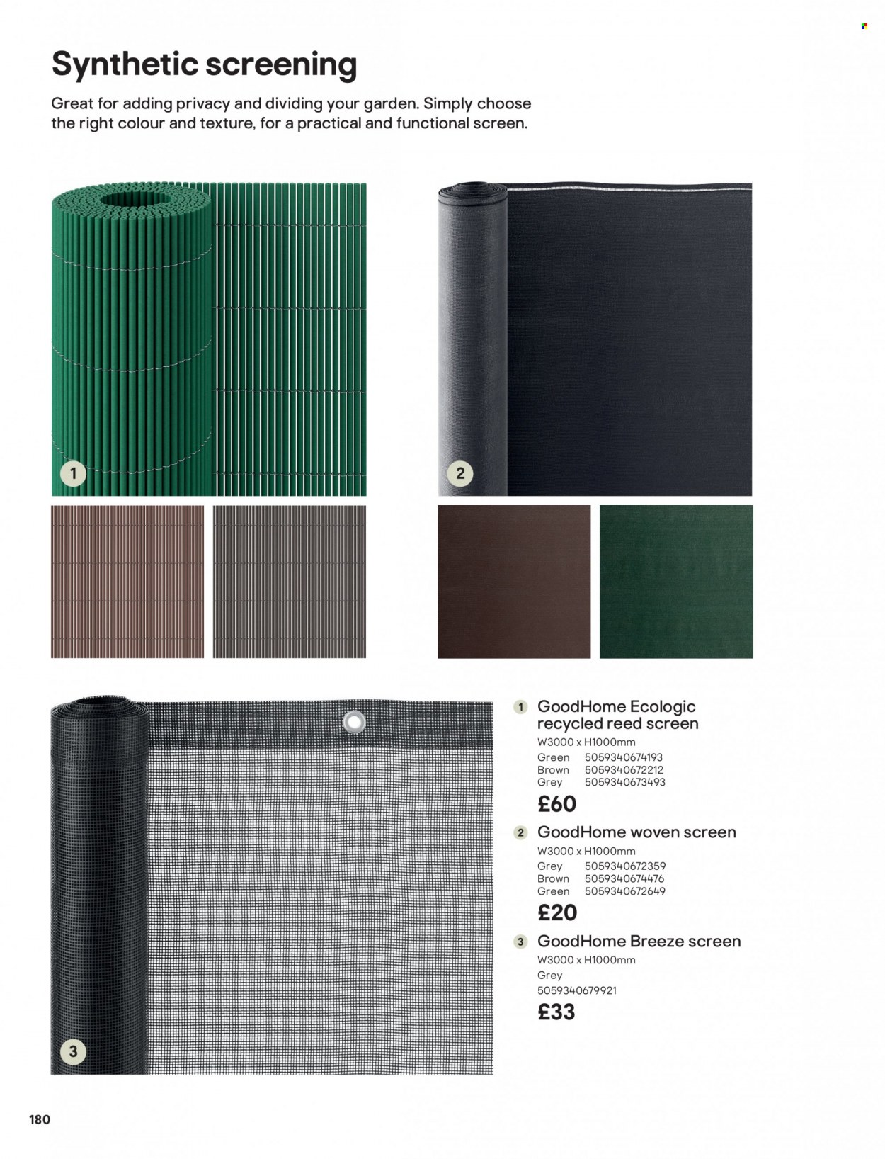 B&Q offer. Page 180
