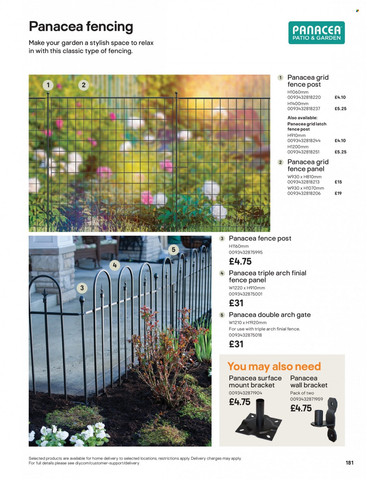 B&Q offer. Page 181
