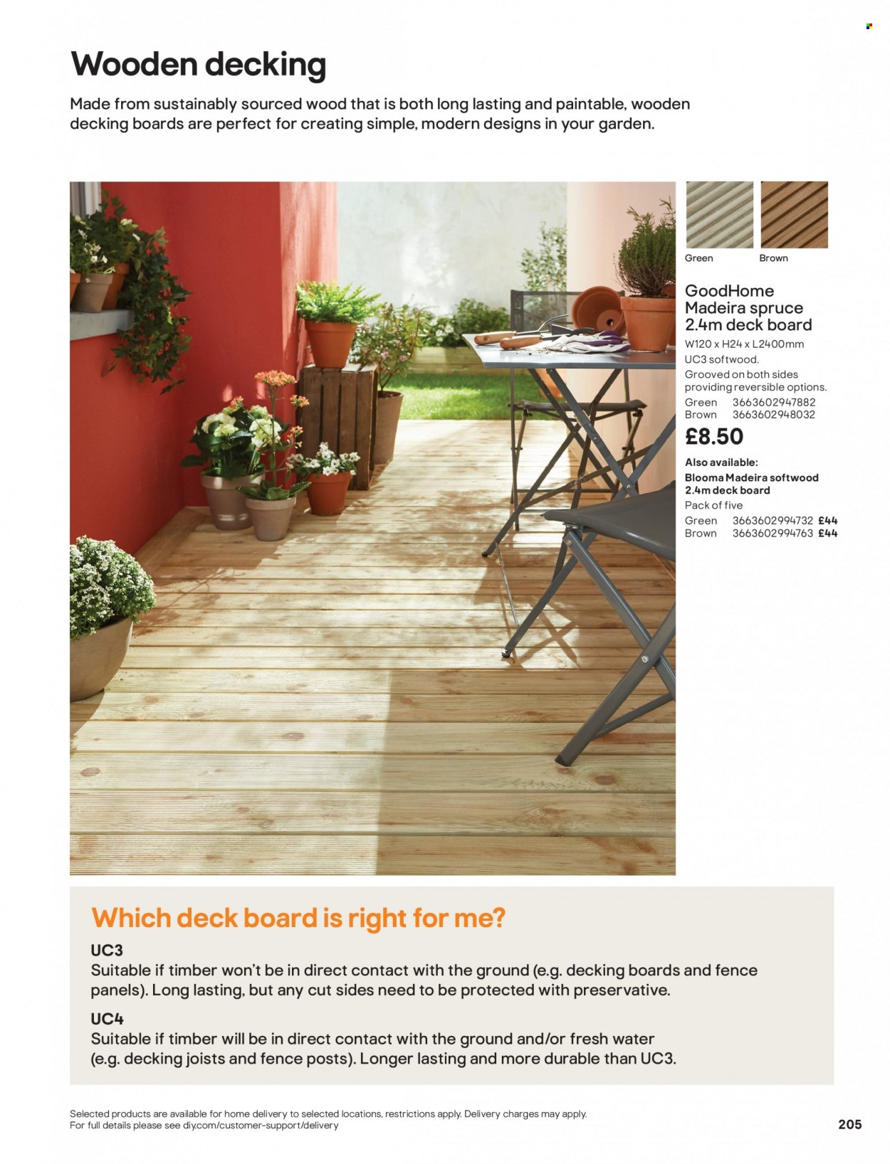 B&Q offer. Page 205