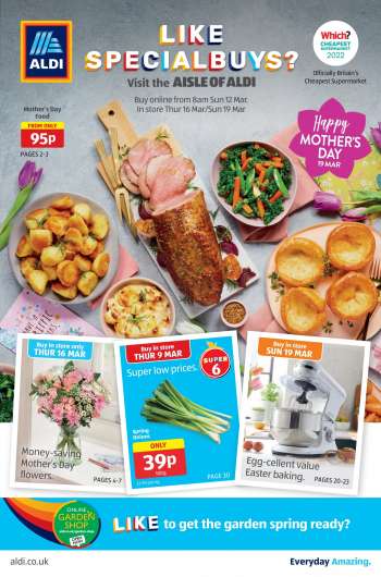 Aldi offer  - 12/03/2023 - 19/03/2023.