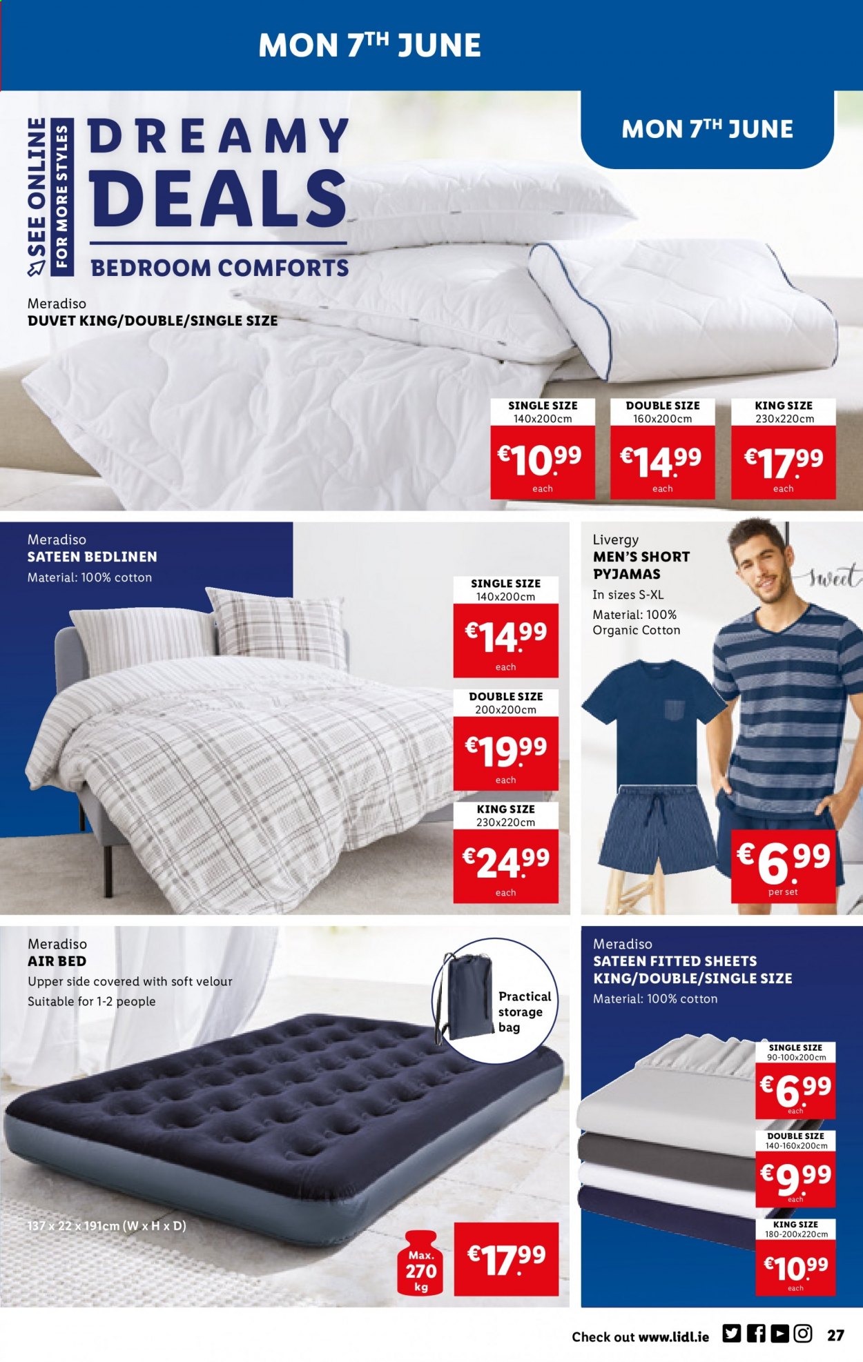 thumbnail - Lidl offer  - 03.06.2021 - 09.06.2021 - Sales products - storage bag, duvet. Page 27.