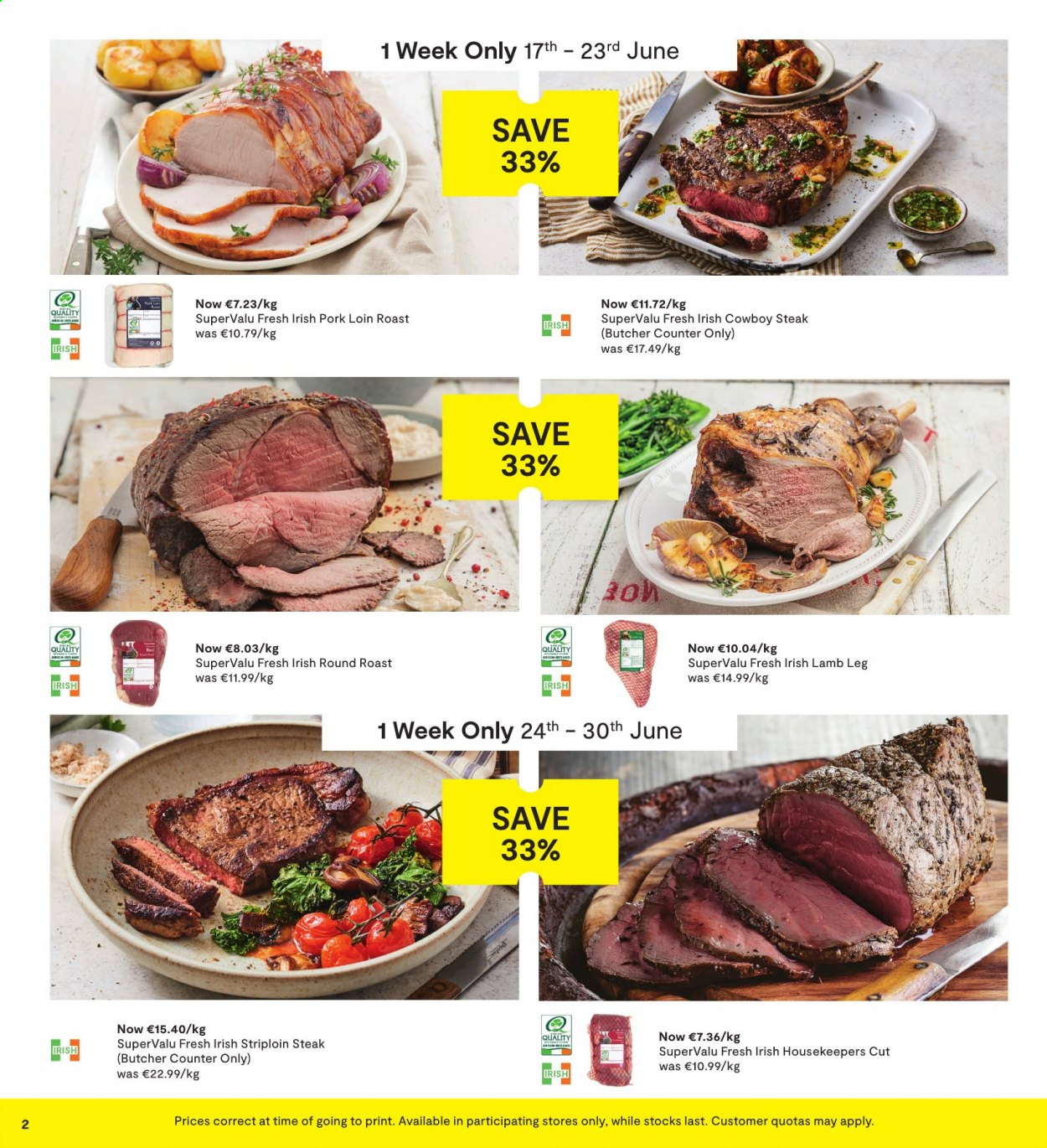 SuperValu offer - 17.06.2021 - 30.06.2021. Page 2
