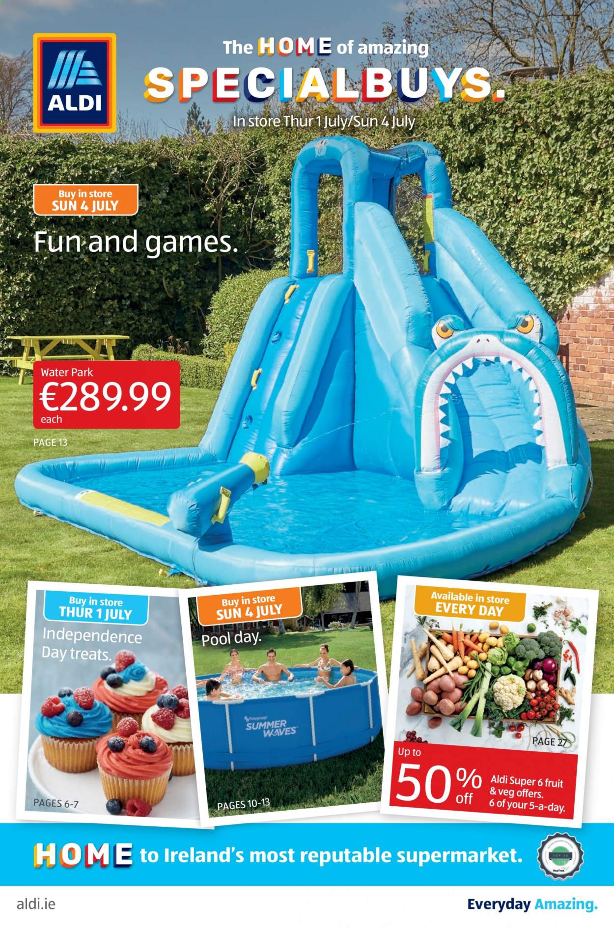Aldi offer - 01.07.2021 - 07.07.2021. Page 1