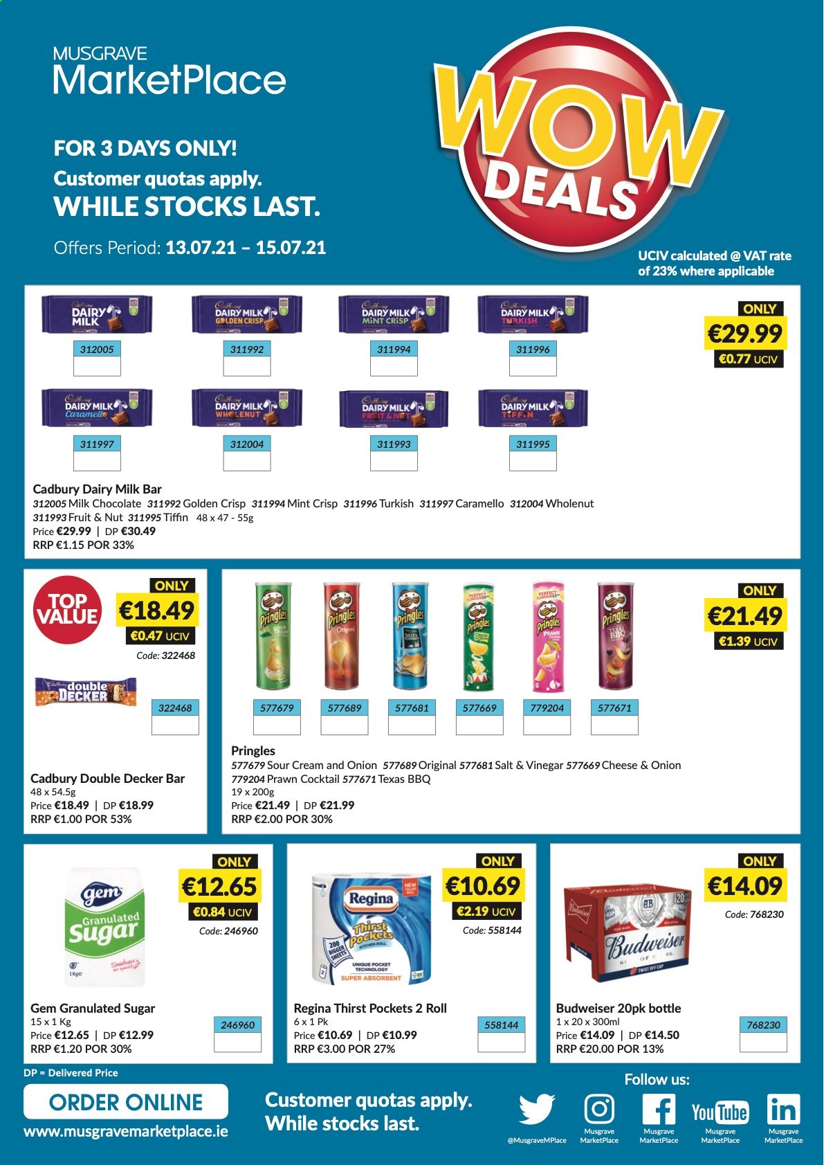 MUSGRAVE Market Place offer - 13.07.2021 - 15.07.2021. Page 1