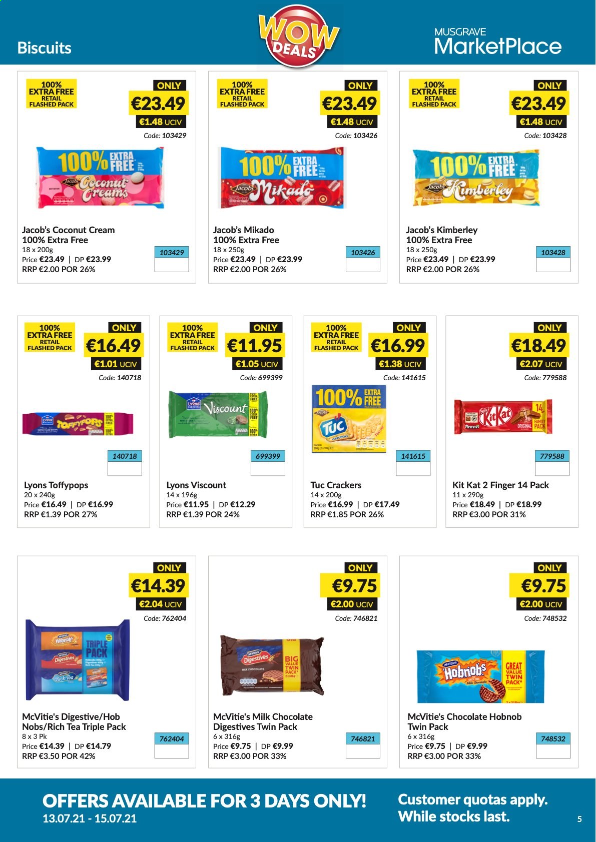 MUSGRAVE Market Place offer - 13.07.2021 - 15.07.2021. Page 5