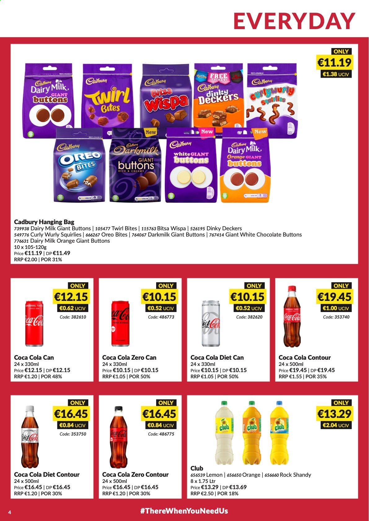 thumbnail - MUSGRAVE Market Place offer  - 04.07.2021 - 31.07.2021 - Sales products - oranges, Oreo, white chocolate, chocolate, Cadbury, Dairy Milk, sugar, Coca-Cola, Coca-Cola zero. Page 4.