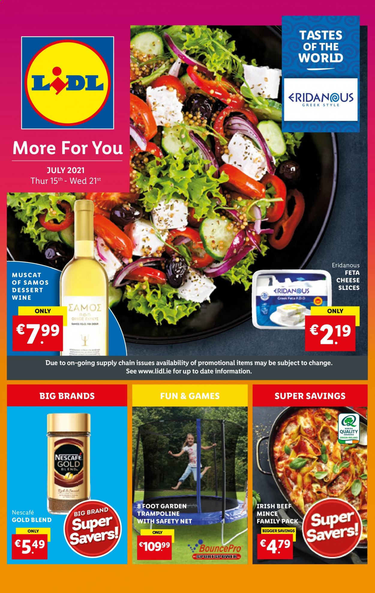 Lidl offer - 15.07.2021 - 21.07.2021. Page 1