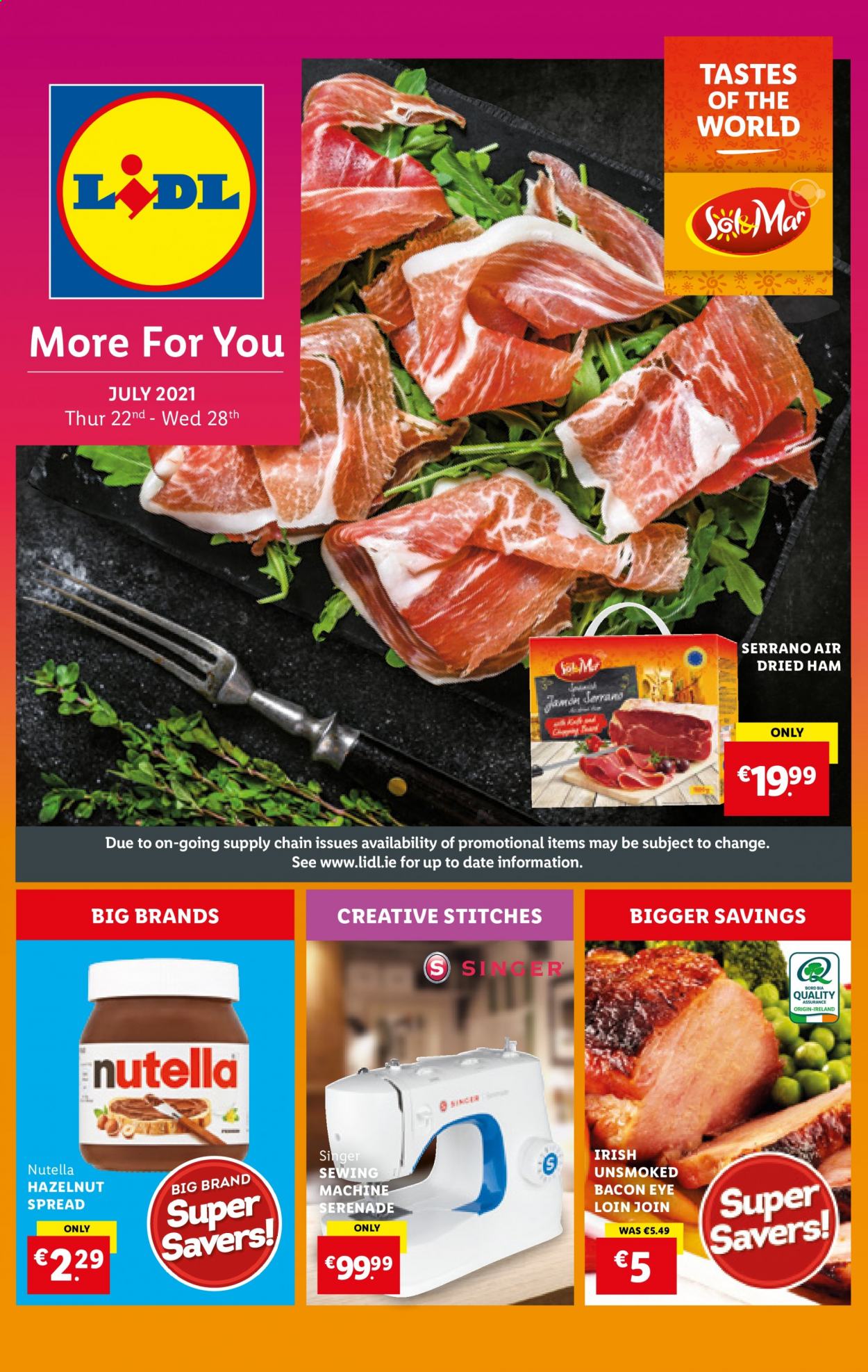 Lidl offer - 22.07.2021 - 28.07.2021. Page 1