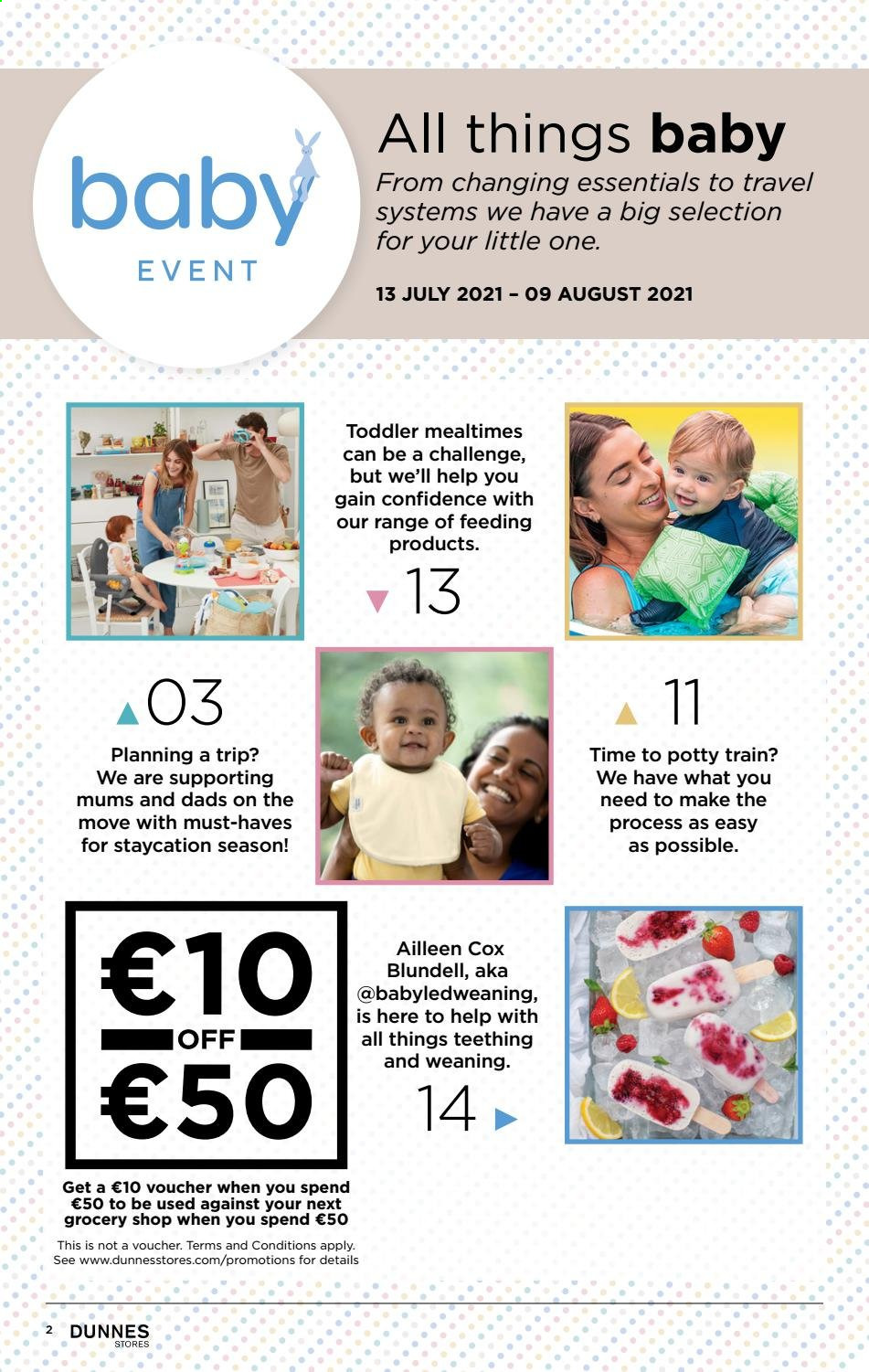 Dunnes Stores offer - 13.07.2021 - 09.08.2021. Page 2
