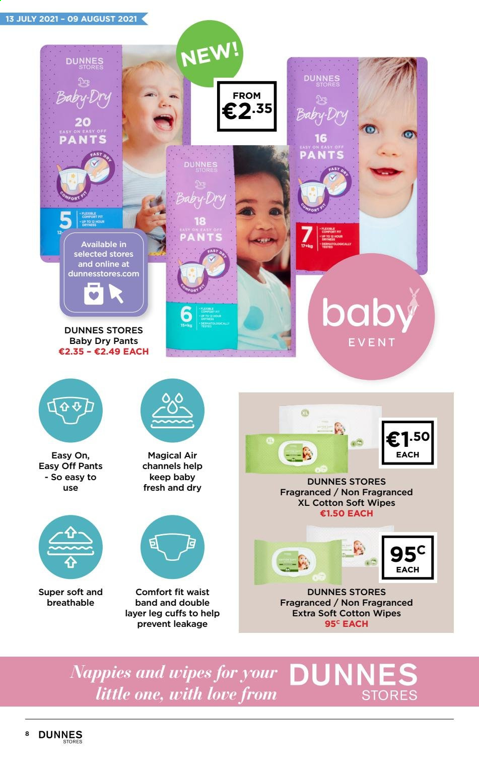 Dunnes Stores offer - 13.07.2021 - 09.08.2021. Page 8