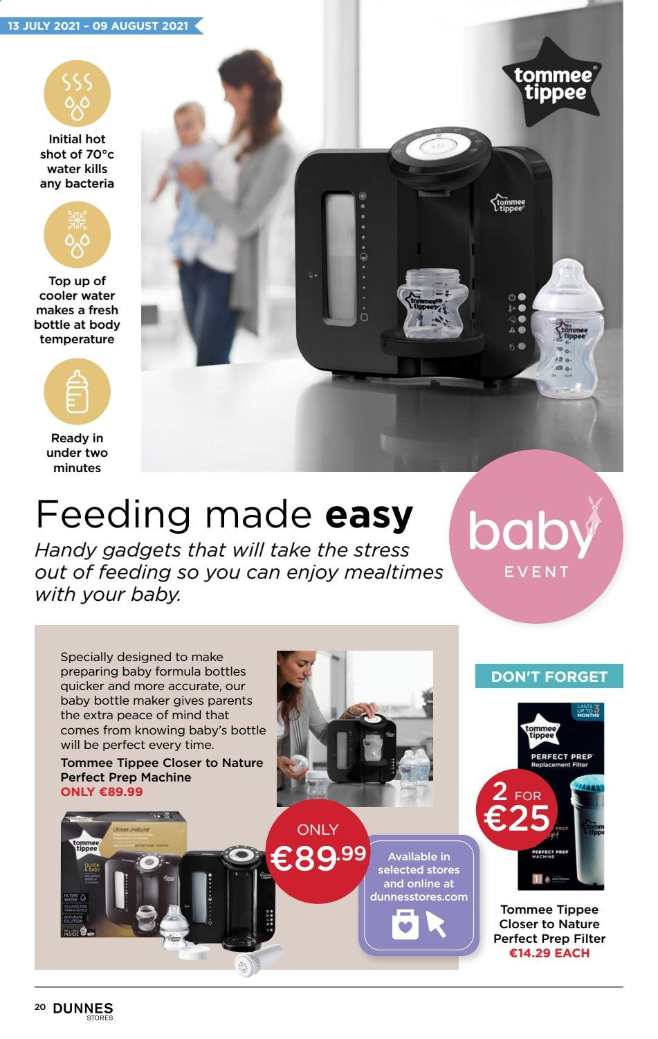 Dunnes Stores offer - 13.07.2021 - 09.08.2021. Page 20