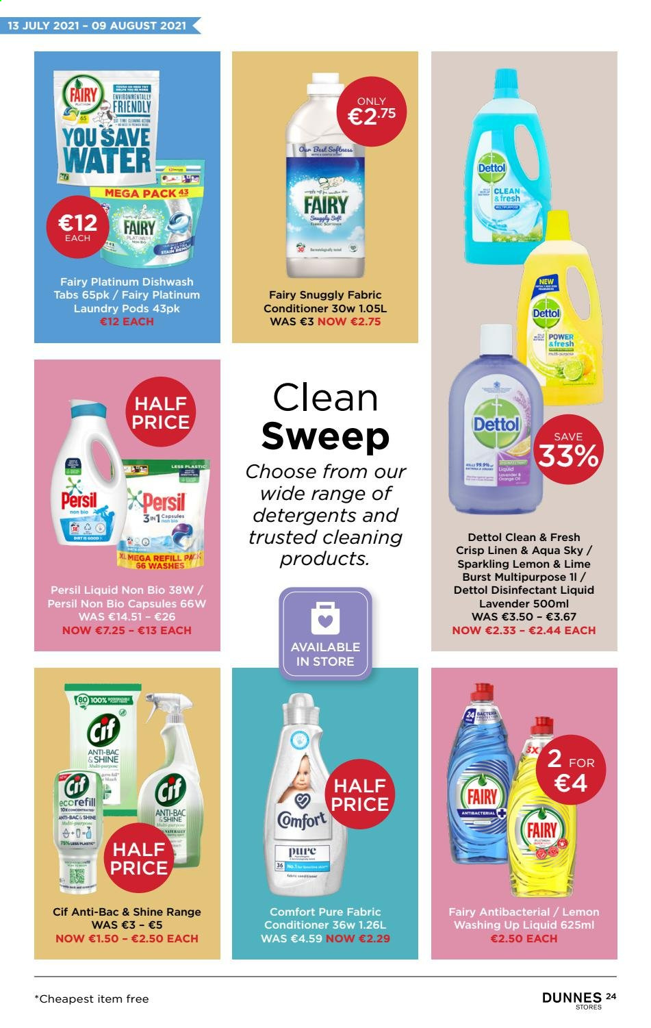 Dunnes Stores offer - 13.07.2021 - 09.08.2021. Page 24
