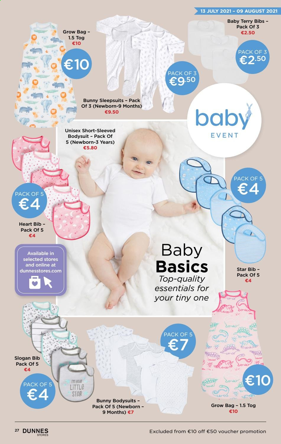 Dunnes Stores offer - 13.07.2021 - 09.08.2021. Page 27