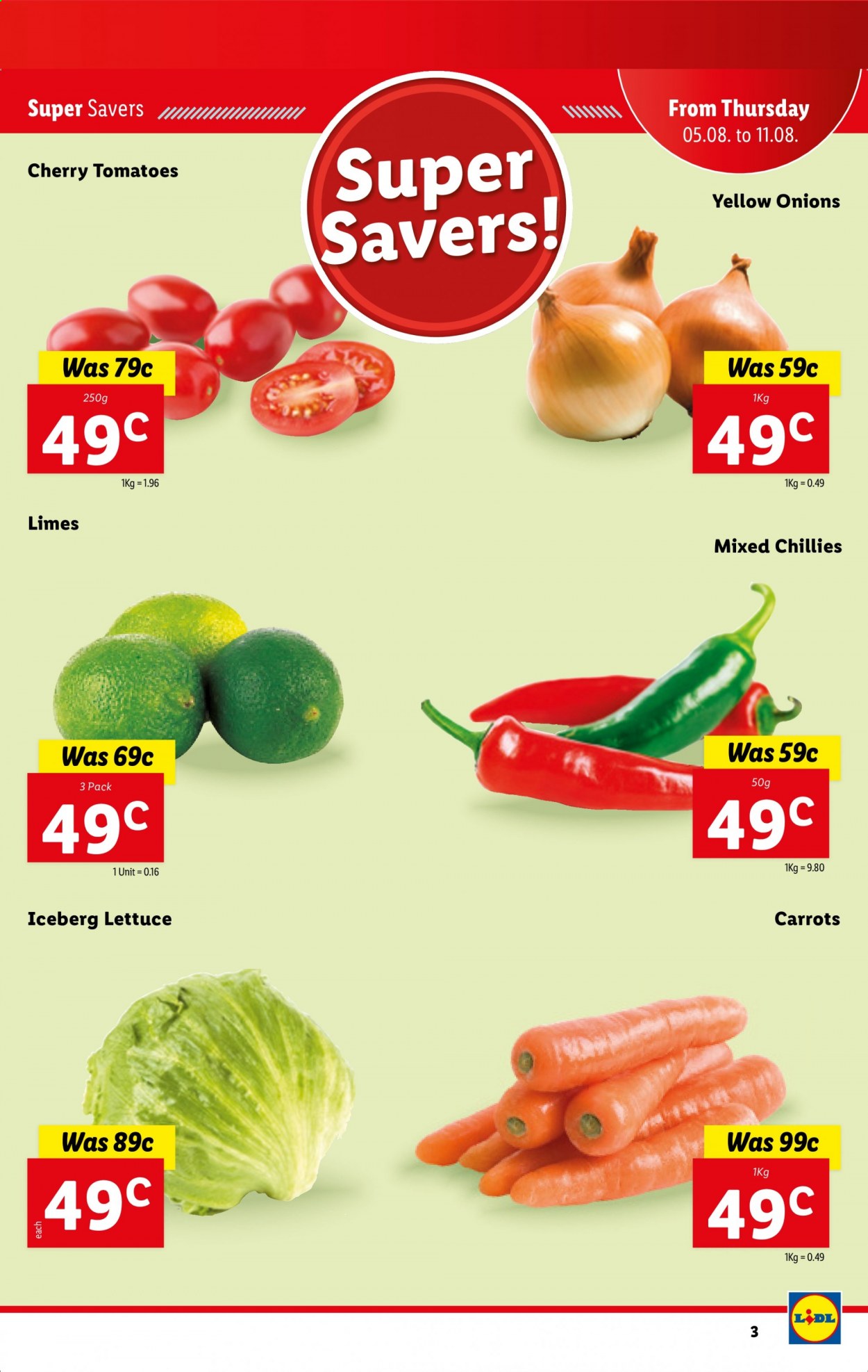 Lidl offer - 05.08.2021 - 11.08.2021. Page 3