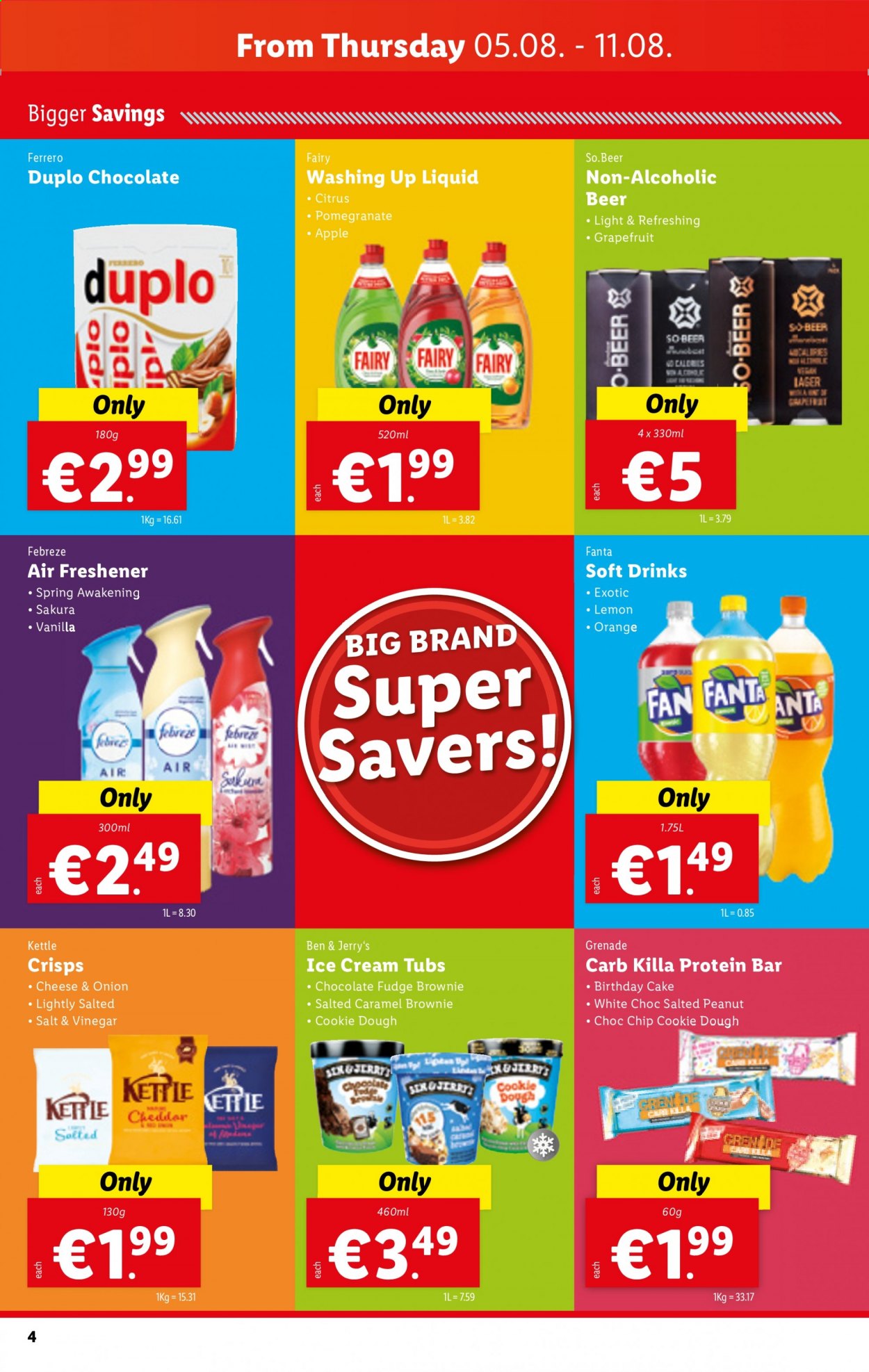Lidl offer - 05.08.2021 - 11.08.2021. Page 4