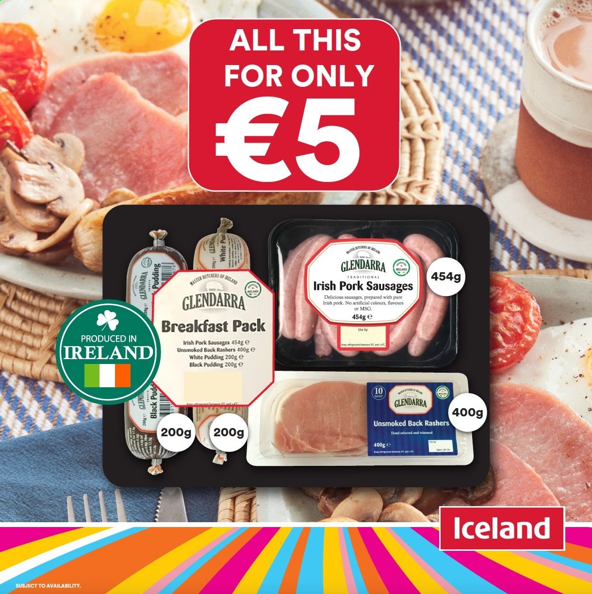 thumbnail - Iceland offer  - Sales products - breakfast pack. Page 2.