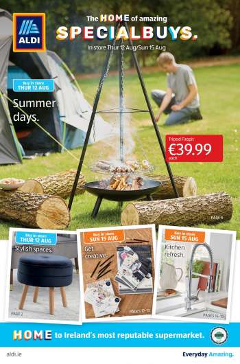Aldi offer  - 12.8.2021 - 18.8.2021.