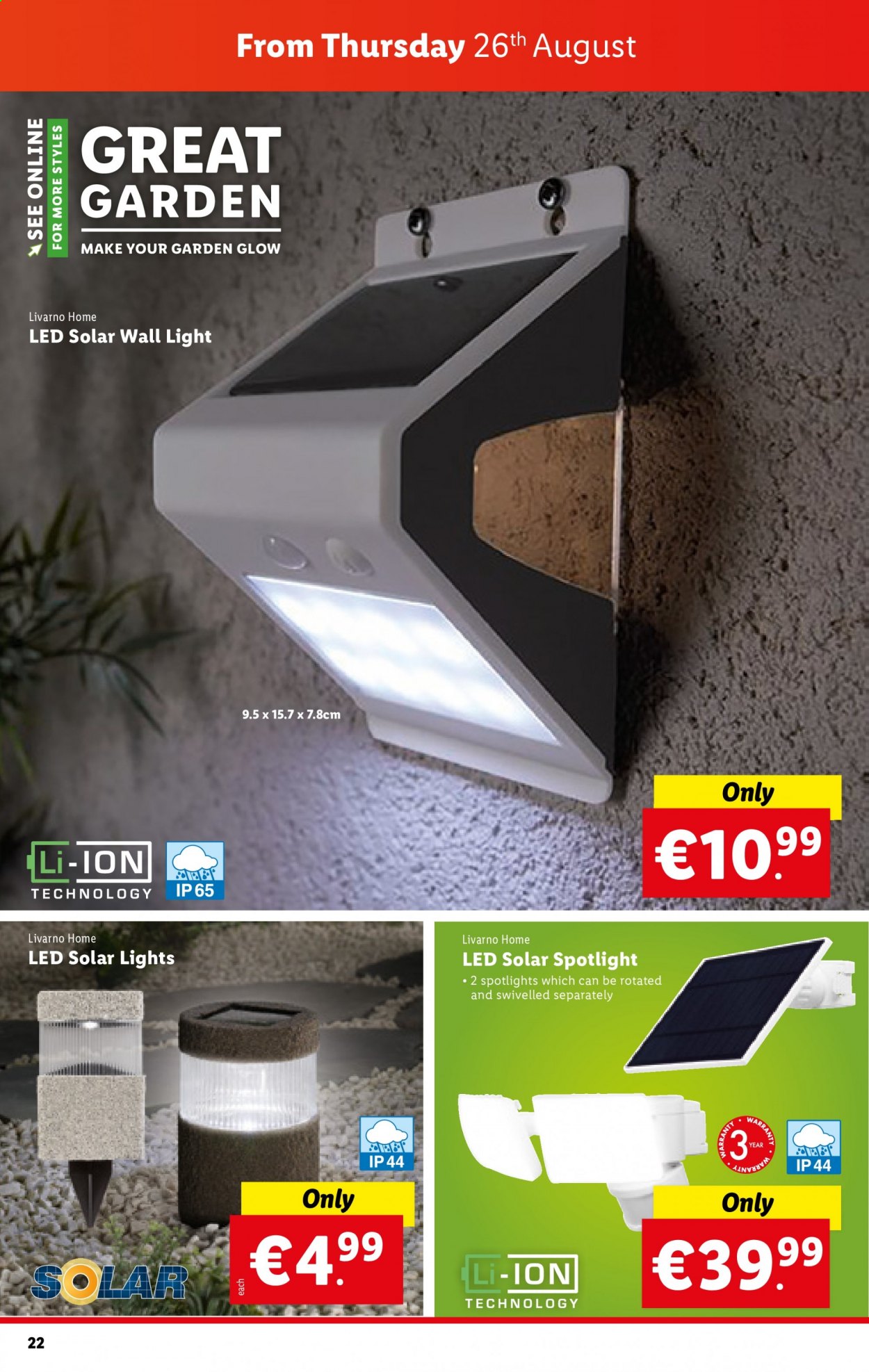 Lidl offer - 26.08.2021 - 01.09.2021. Page 22