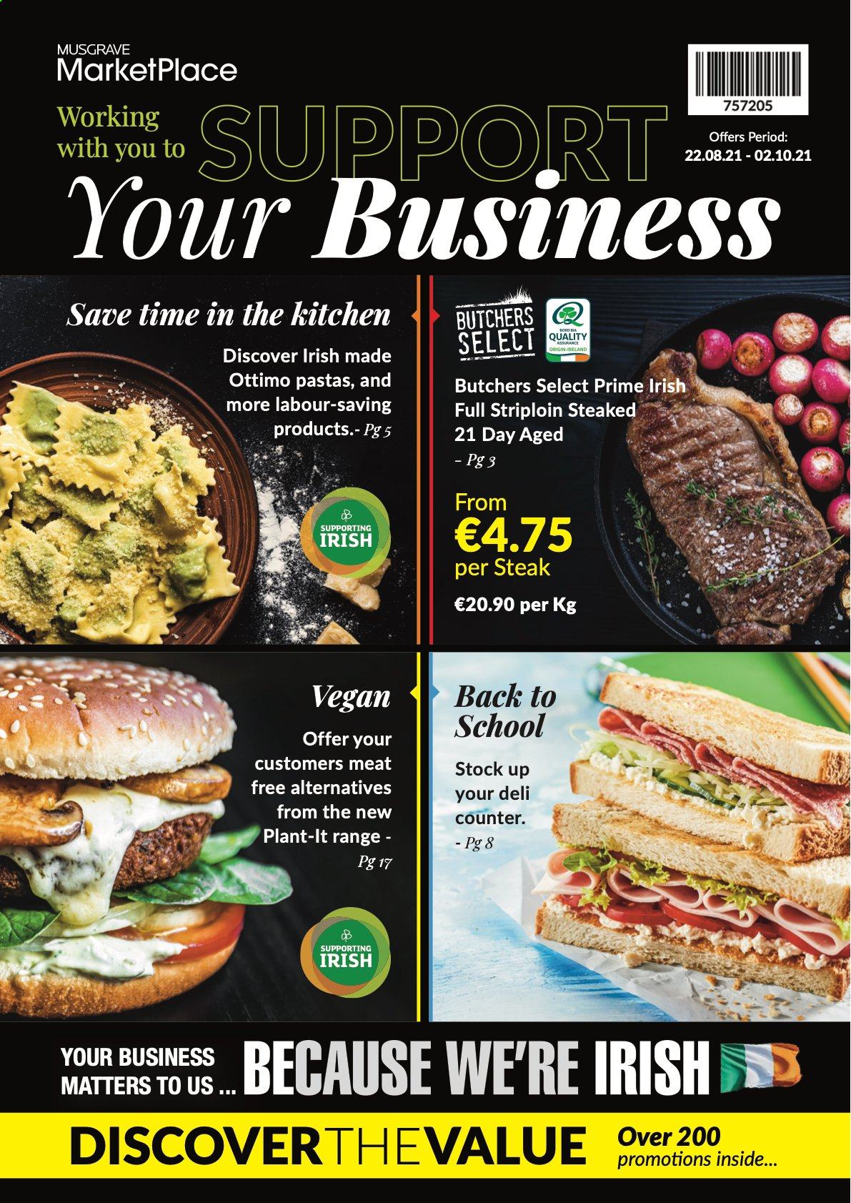 MUSGRAVE Market Place offer - 22.08.2021 - 02.10.2021. Page 1