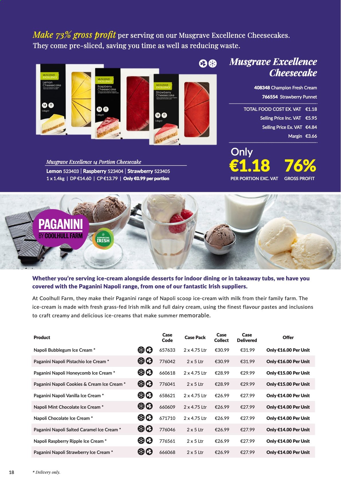 thumbnail - MUSGRAVE Market Place offer  - 22.08.2021 - 02.10.2021 - Sales products - milk, ice cream, cookies, bubblegum. Page 18.