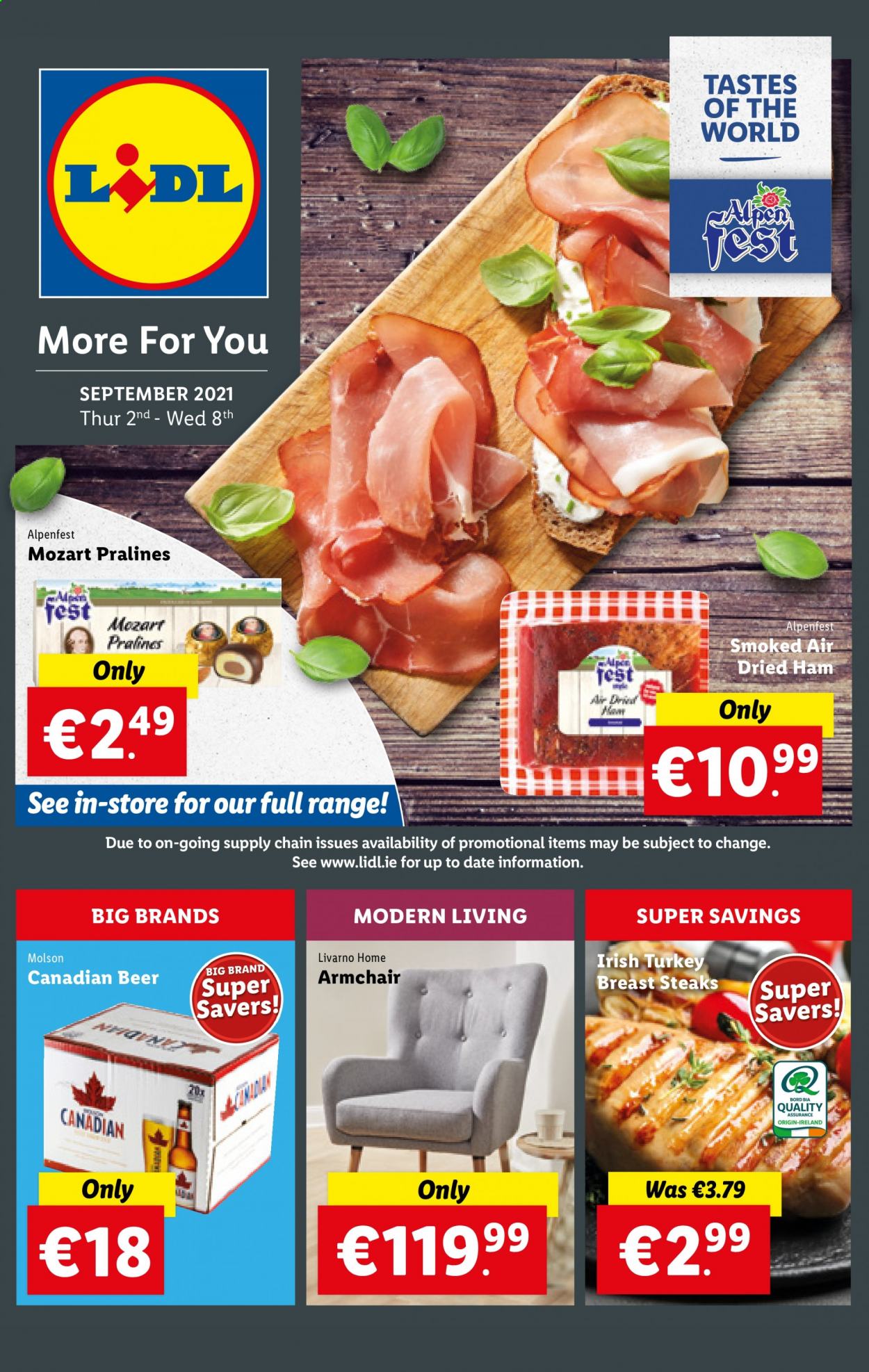 Lidl offer - 02.09.2021 - 08.09.2021. Page 1