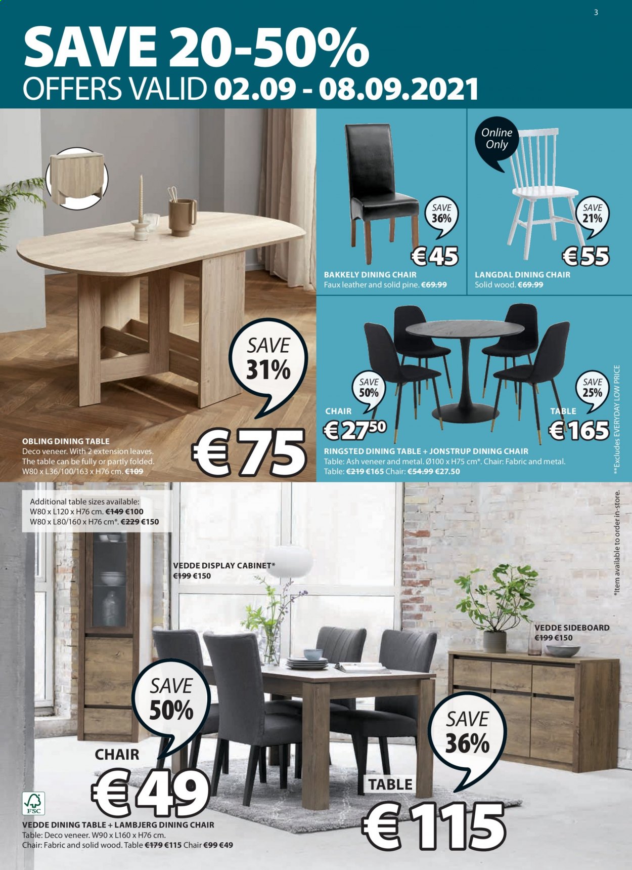 JYSK offer - 02.09.2021 - 15.09.2021. Page 3