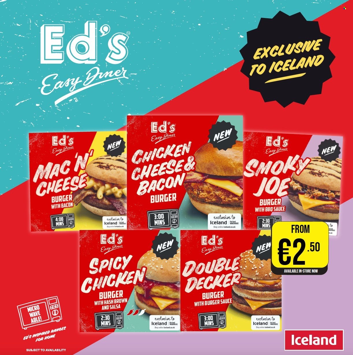 thumbnail - Iceland offer  - Sales products - sauce, cheese, BBQ sauce, salsa. Page 2.
