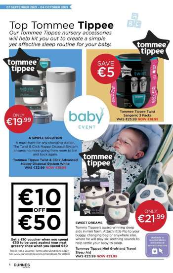 Dunnes Stores offer  - 7.9.2021 - 4.10.2021.