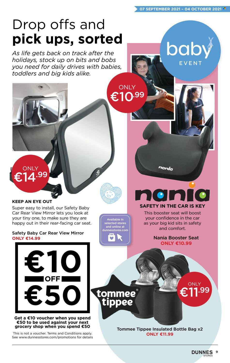 Dunnes Stores offer - 07.09.2021 - 04.10.2021. Page 9