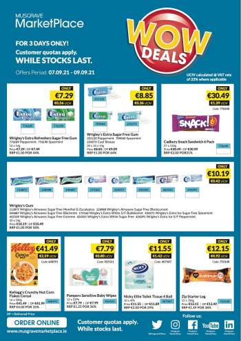 MUSGRAVE Market Place offer  - 7.9.2021 - 9.9.2021.