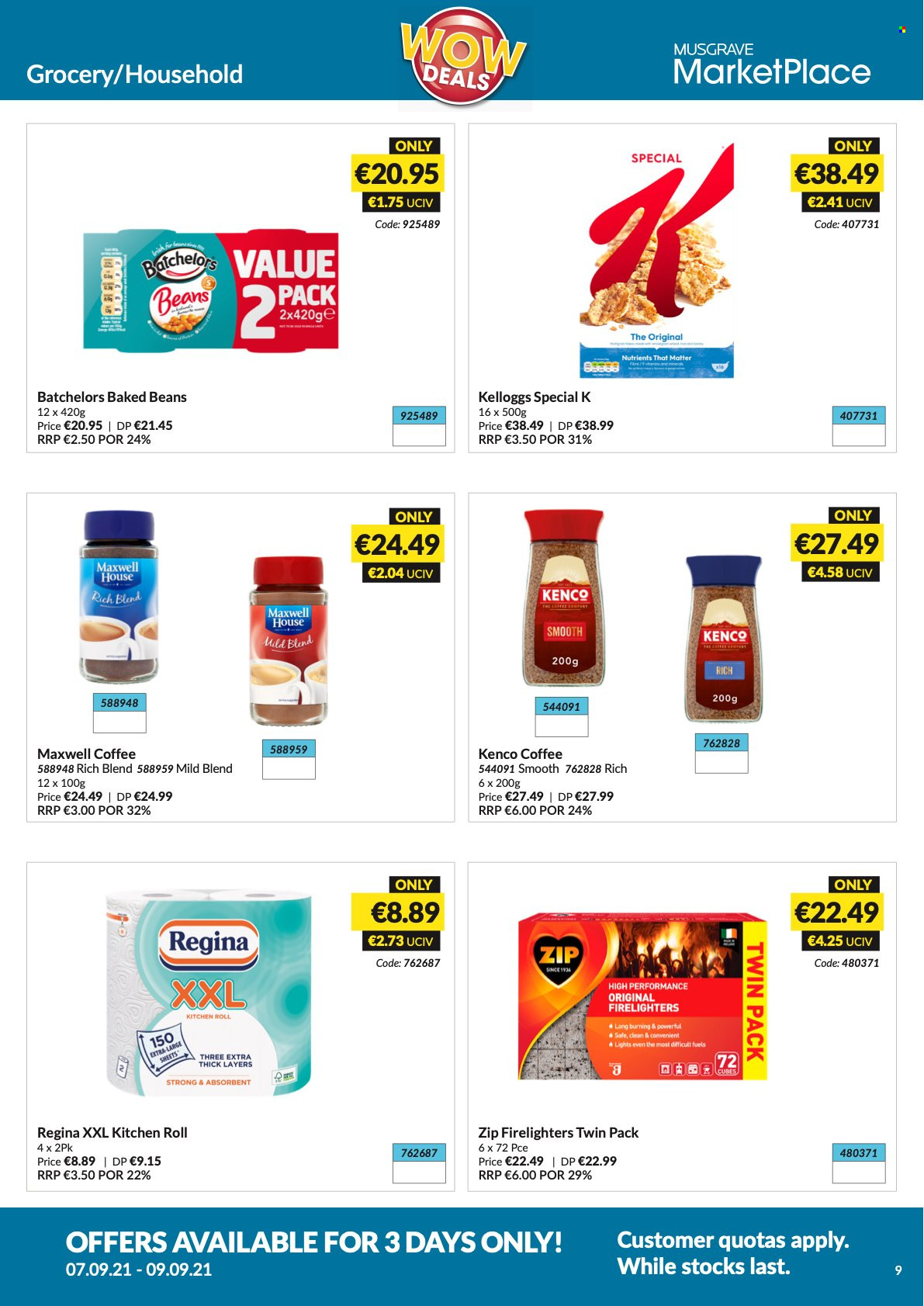 MUSGRAVE Market Place offer - 07.09.2021 - 09.09.2021. Page 9