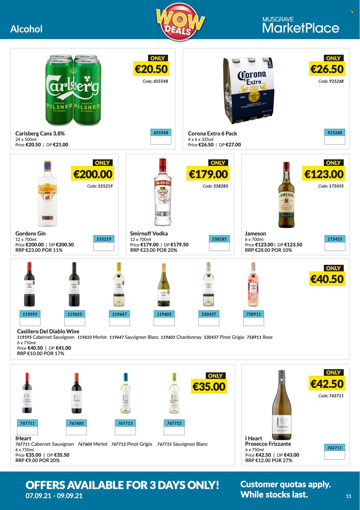 MUSGRAVE Market Place offer - 07.09.2021 - 09.09.2021. Page 11