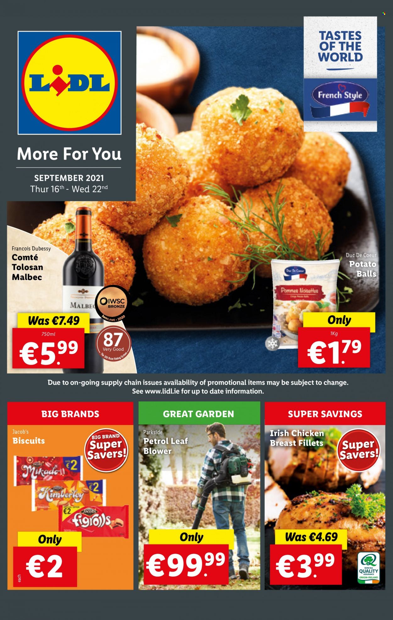 Lidl offer - 16.09.2021 - 22.09.2021. Page 1