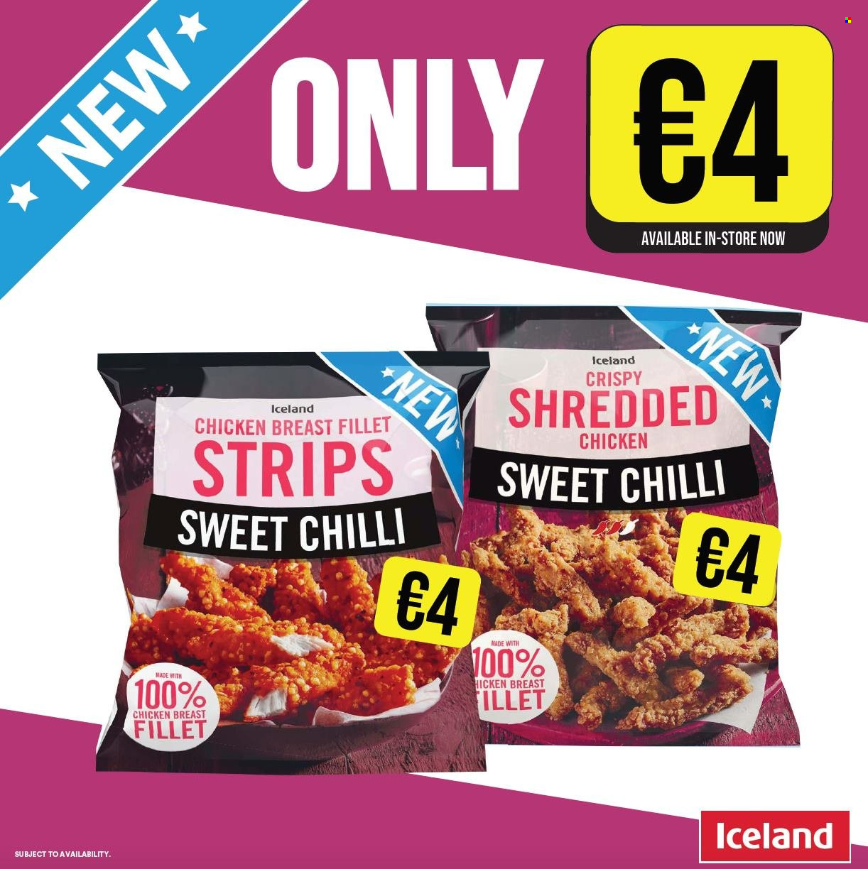 thumbnail - Iceland offer  - Sales products - strips, chicken breasts. Page 2.