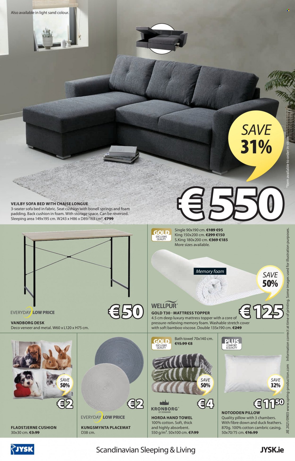 JYSK offer - 16.09.2021 - 29.09.2021. Page 16