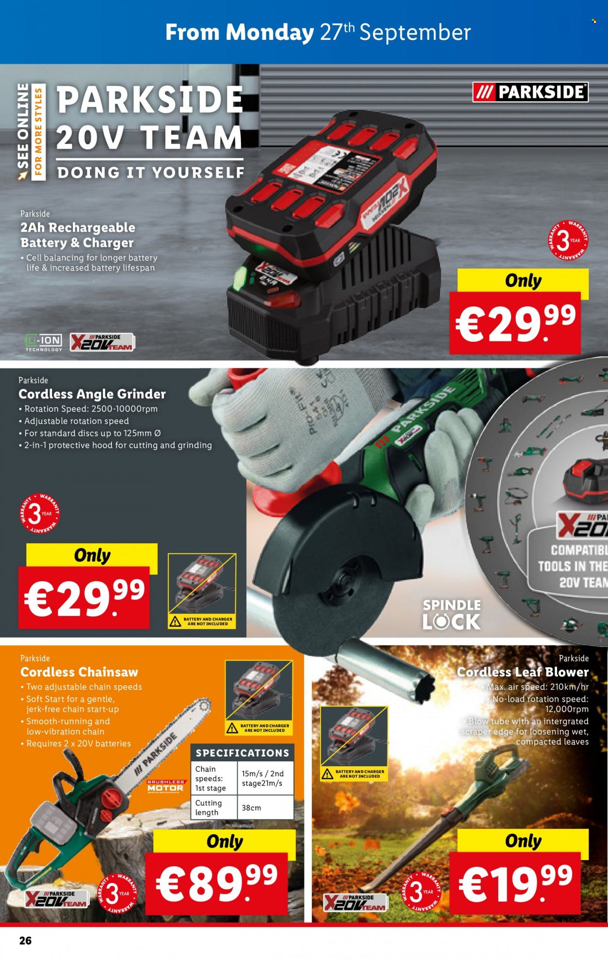 Lidl offer - 23.09.2021 - 29.09.2021. Page 26