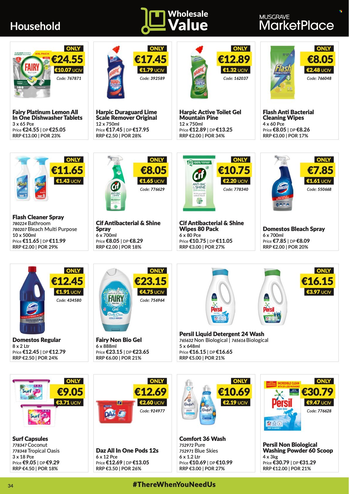 MUSGRAVE Market Place offer - 26.09.2021 - 23.10.2021. Page 34