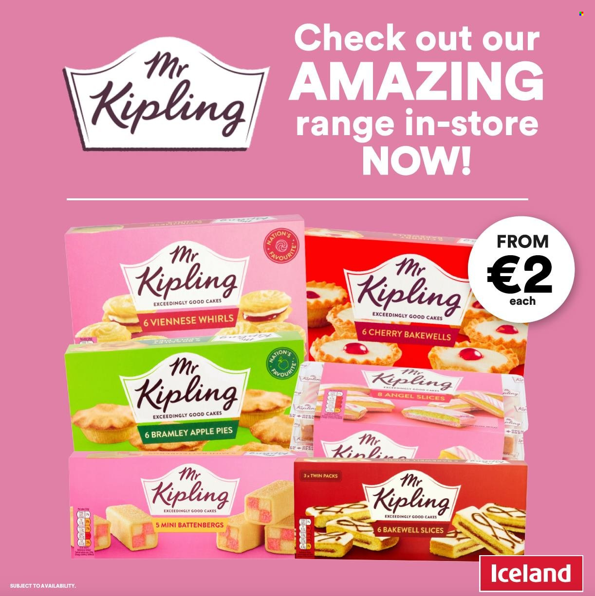 thumbnail - Iceland offer  - Sales products - cake. Page 1.