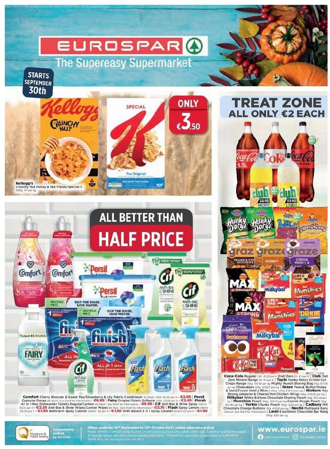 EUROSPAR offer - 30.09.2021 - 20.10.2021. Page 1