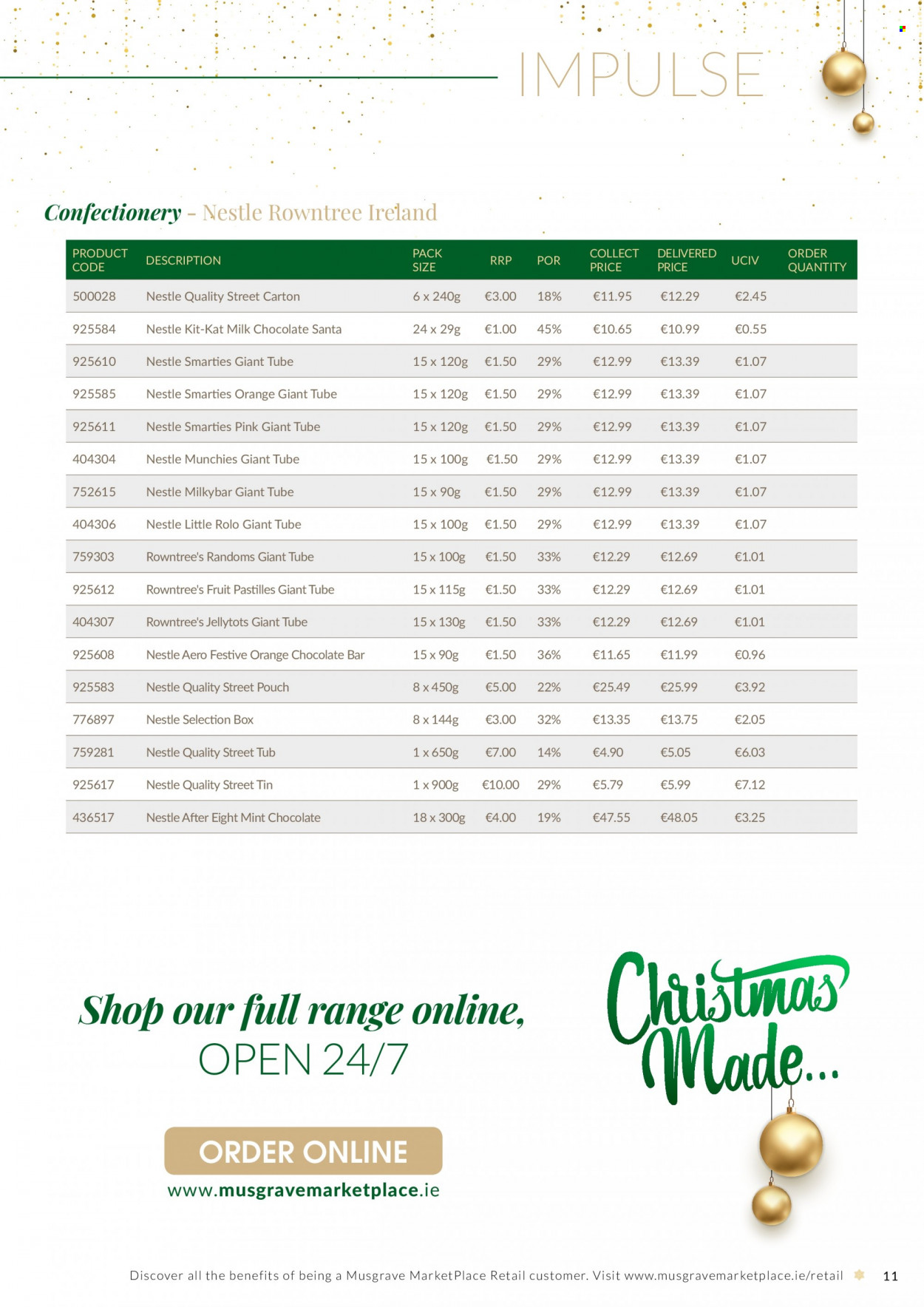 MUSGRAVE Market Place offer. Page 11