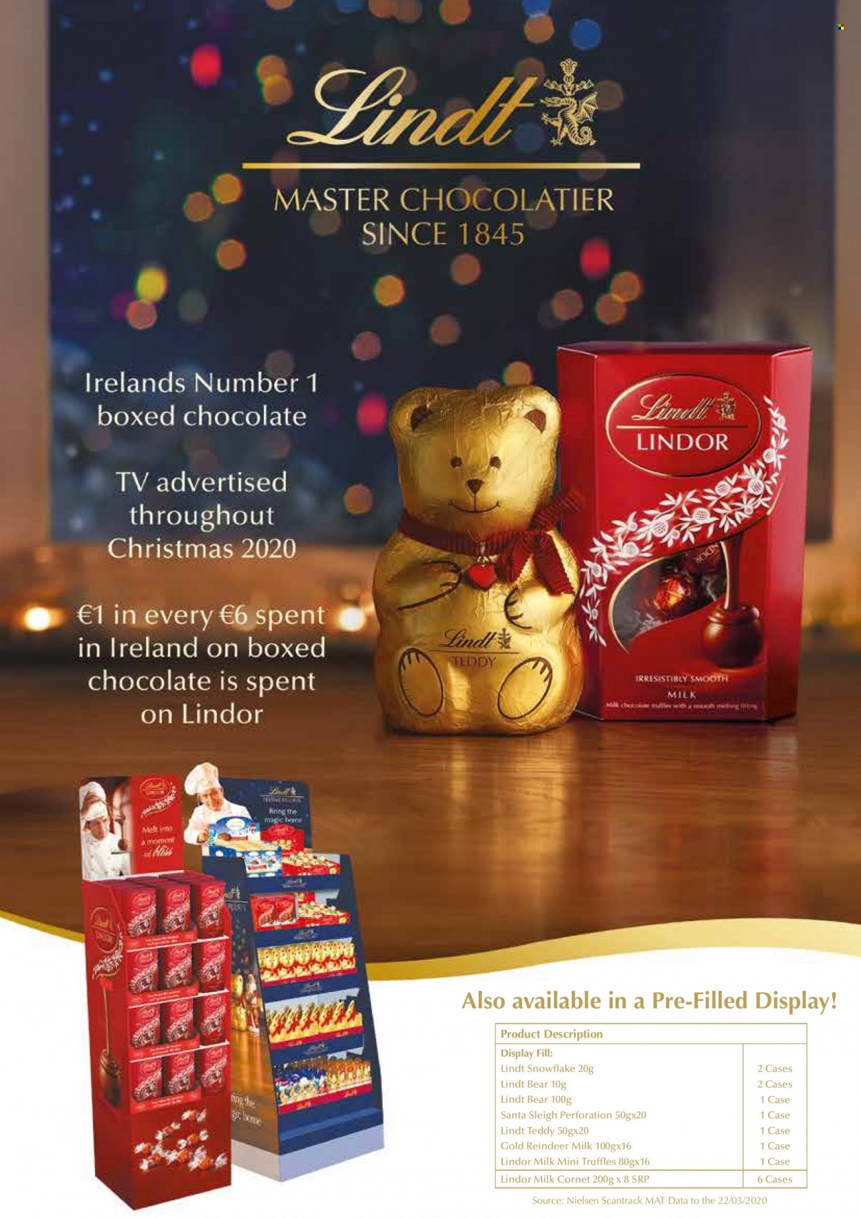 thumbnail - MUSGRAVE Market Place offer  - Sales products - milk, chocolate, Lindt, Lindor, truffles, Santa. Page 15.