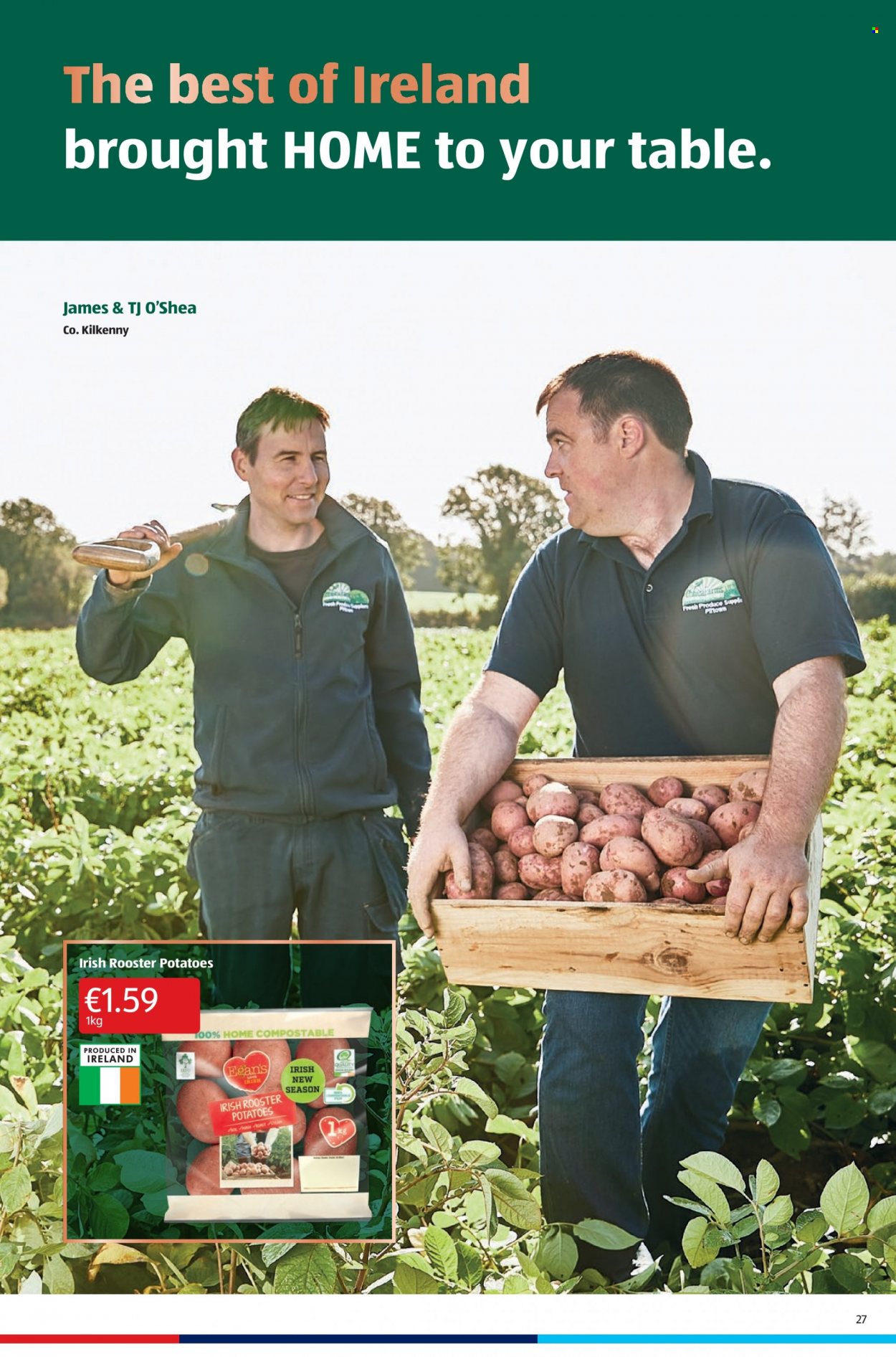 thumbnail - Aldi offer  - 21.10.2021 - 27.10.2021 - Sales products - potatoes. Page 27.