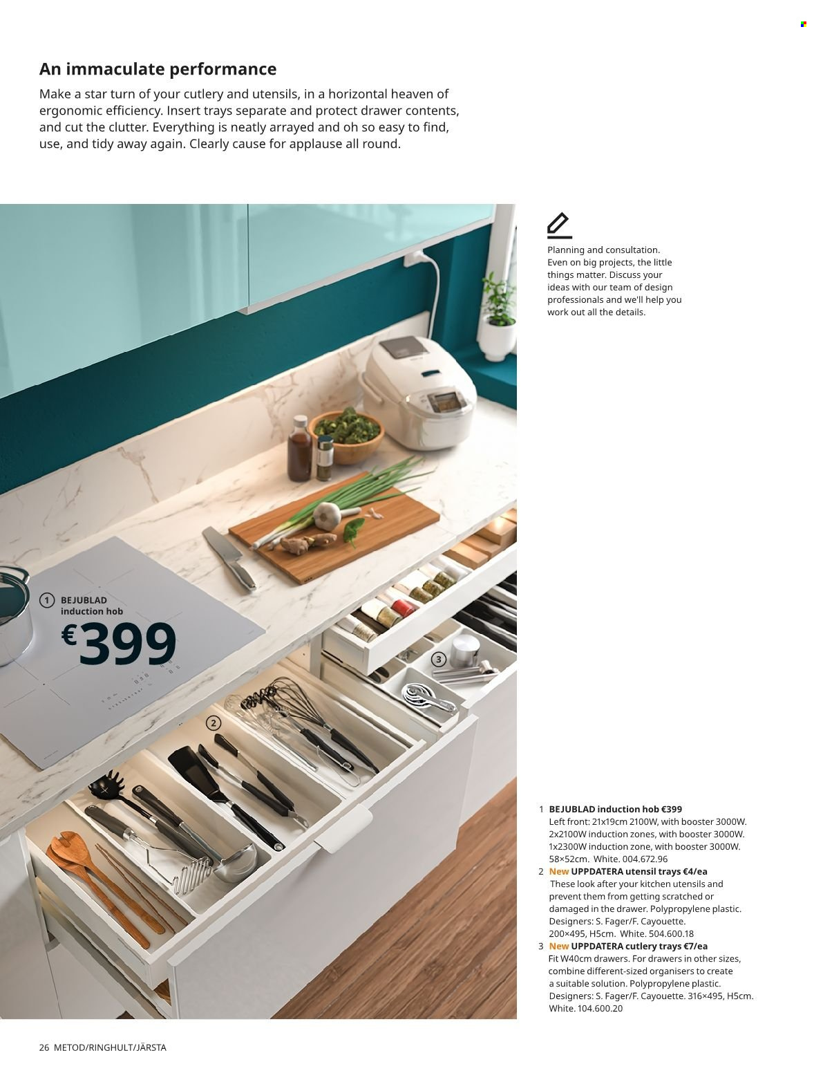 thumbnail - IKEA offer  - Sales products - Metod, utensils, hob. Page 26.