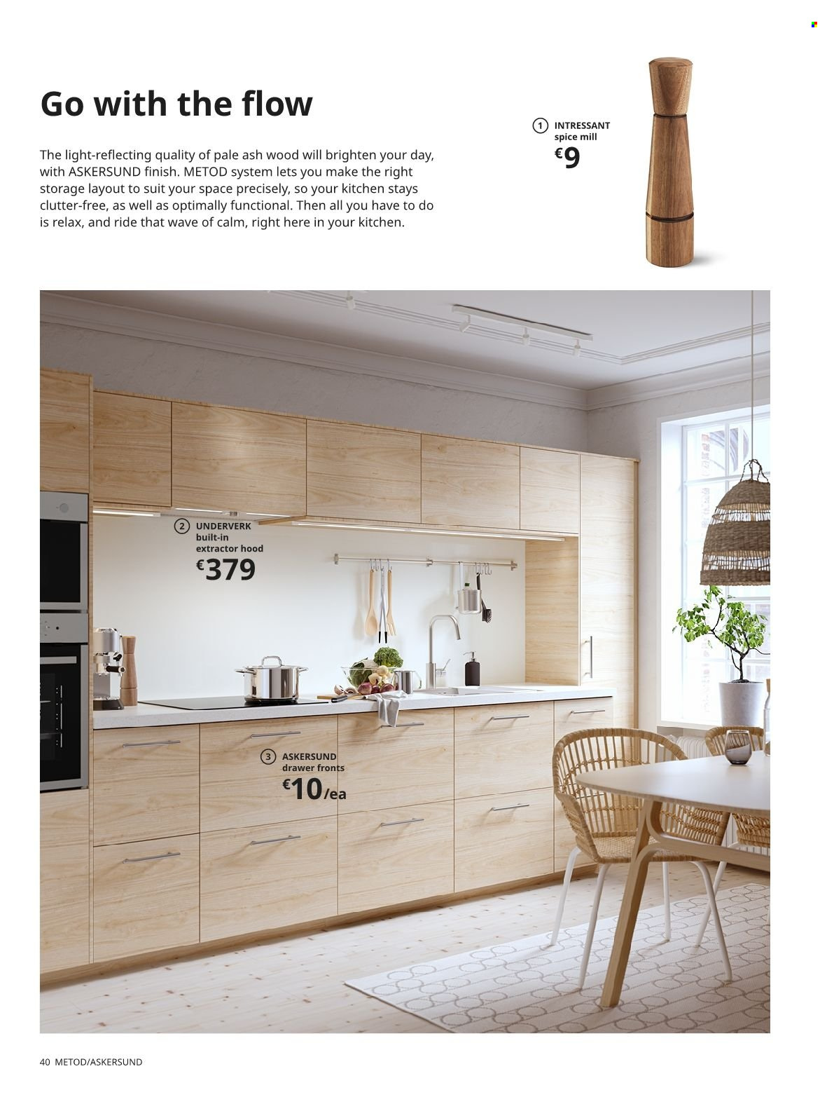 thumbnail - IKEA offer  - Sales products - Metod, drawer fronts. Page 40.