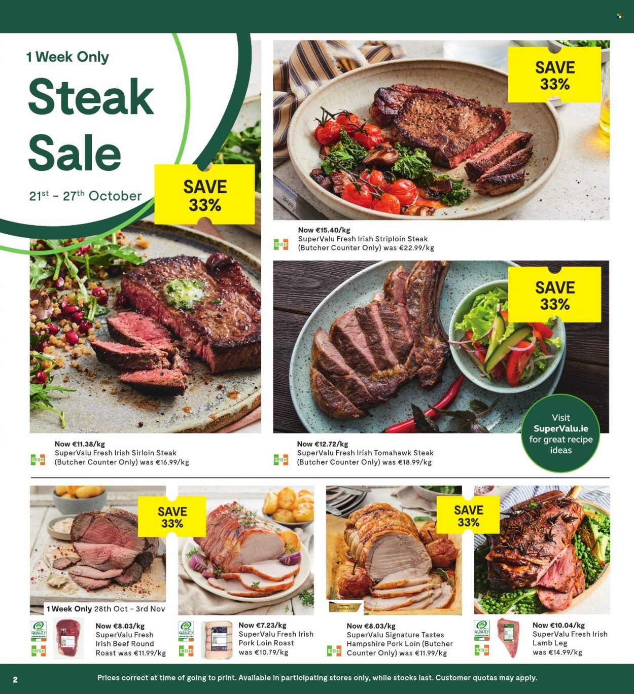 SuperValu offer - 21.10.2021 - 03.11.2021. Page 2