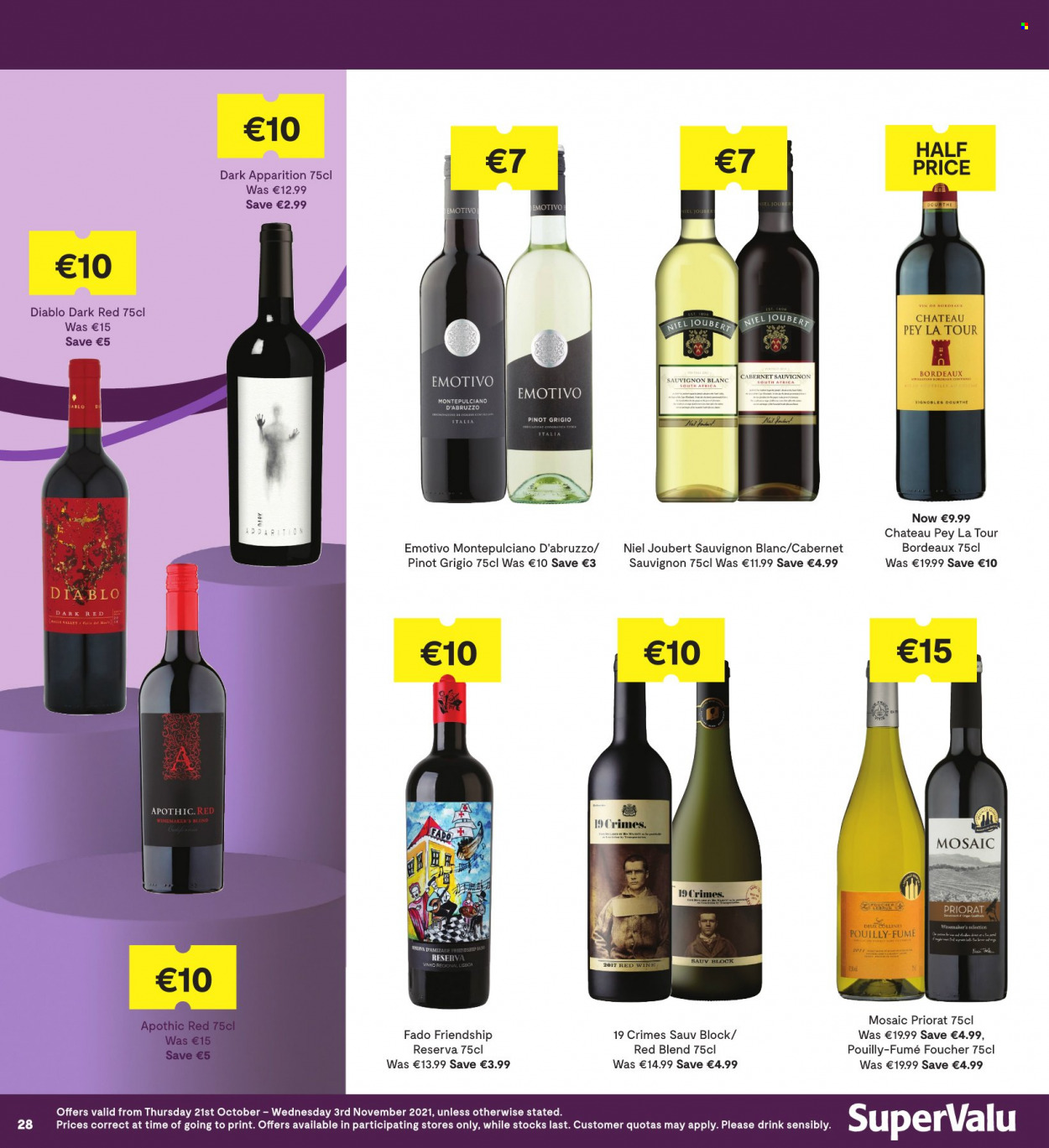 SuperValu offer - 21.10.2021 - 03.11.2021. Page 28